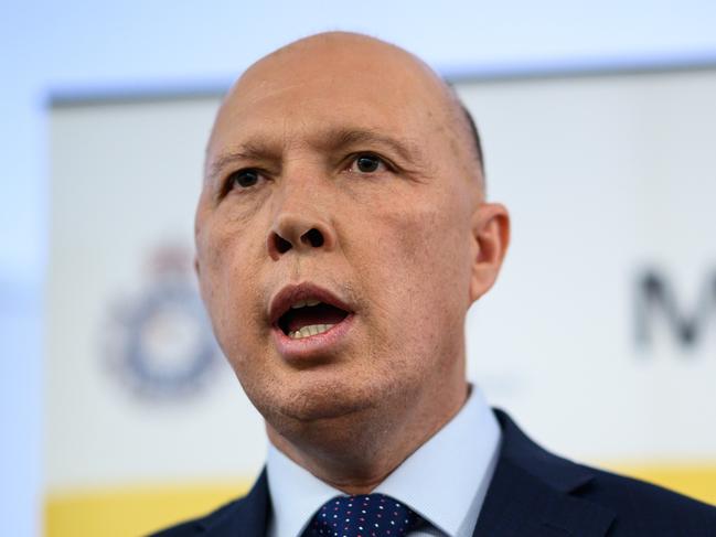 Peter Dutton was the poster boy for the Liberals’ conservative wing. Picture: AAP Image/James Gourley