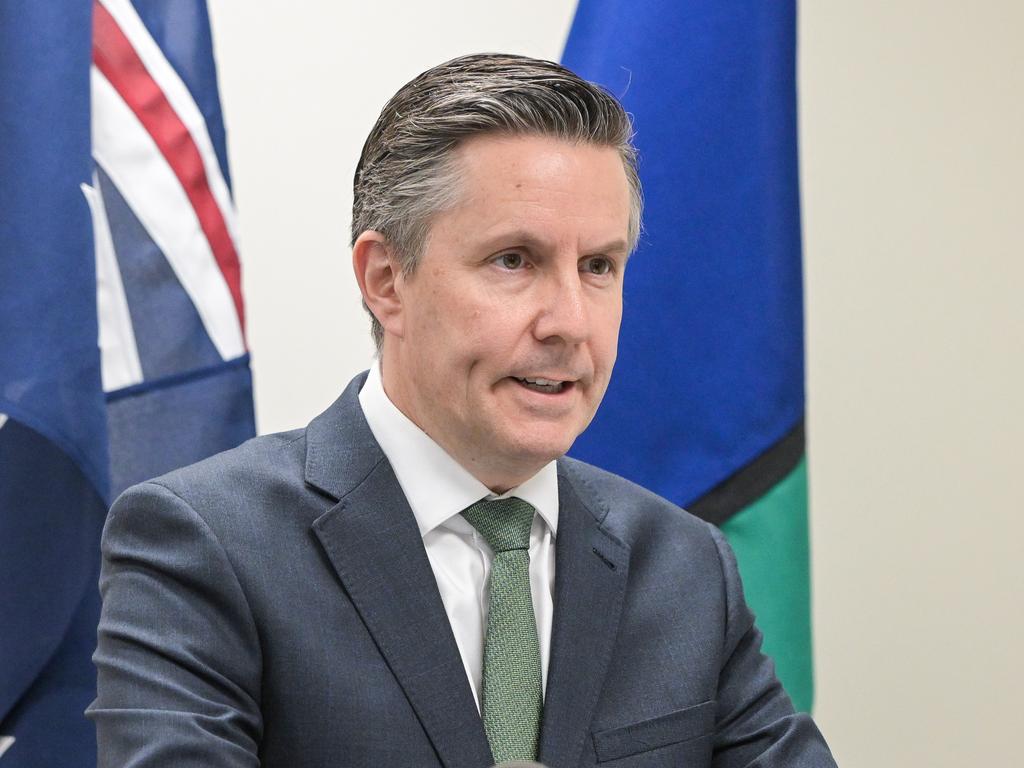 The Minister for Health and Aged Care, Mark Butler. Picture: NCA NewsWire / Brenton Edwards