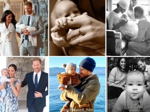 Prince Harry and Meghan Markle pay tribute to son, Archie, on his second birthday. Picture: Instagram