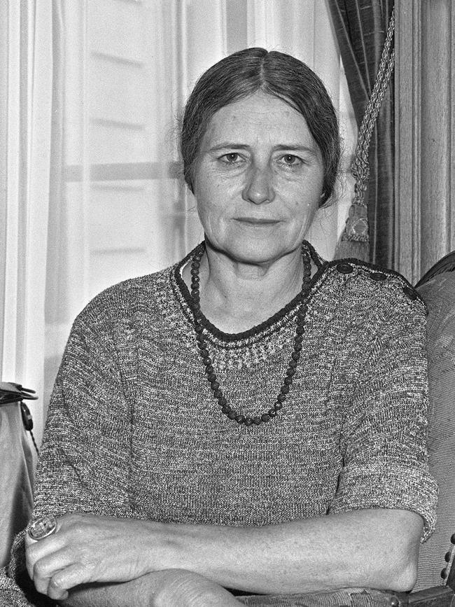 British writer Doris Lessing in 1976. Picture: AFP