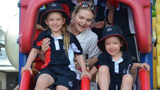 Carys Lee (middle), is very active supporting and training kids at the Bracken Ridge Scouts Club. Picture: Contributed