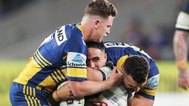 Valentine Holmes will switch to the wing for the Cowboys. Picture: Matt King/Getty Images