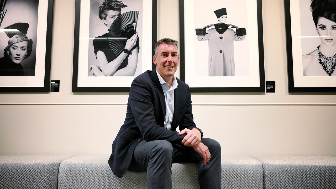 David Jones chief executive Scott Fyfe at the company's head office. Picture: NCA NewsWire / Luis Enrique Ascui