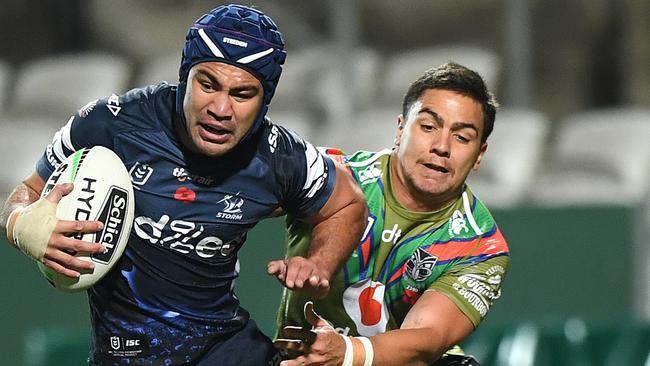 The Warriors have Kodi Nikorima and Chanel Harris-Tavita, but have made a huge play for Hughes. Picture: AAP.