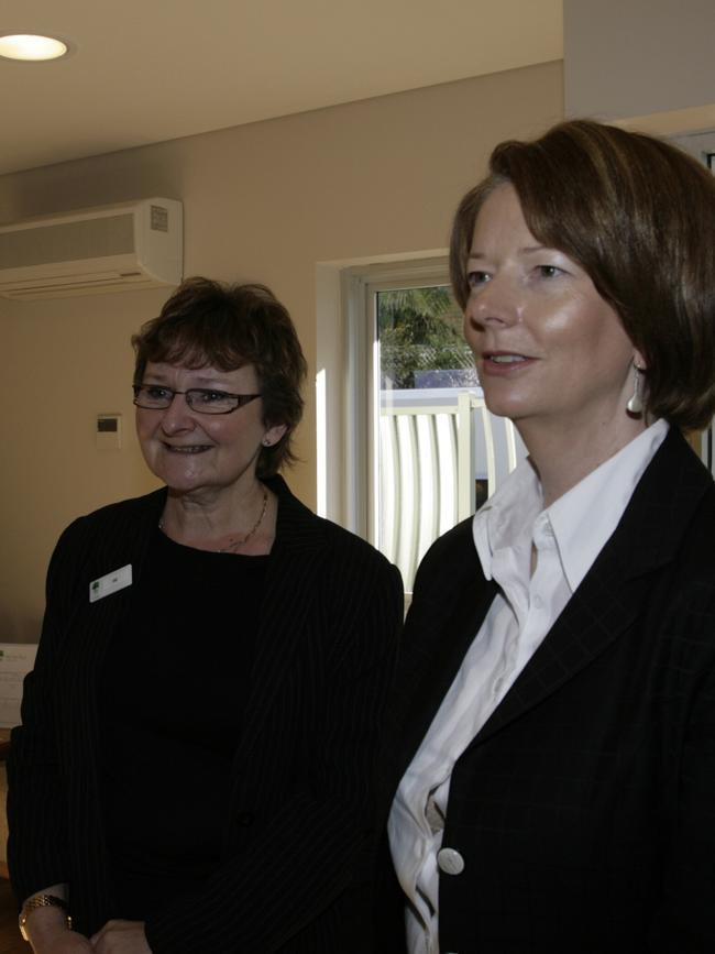 Julia Gillard opening The Tree House Childcare Centre.