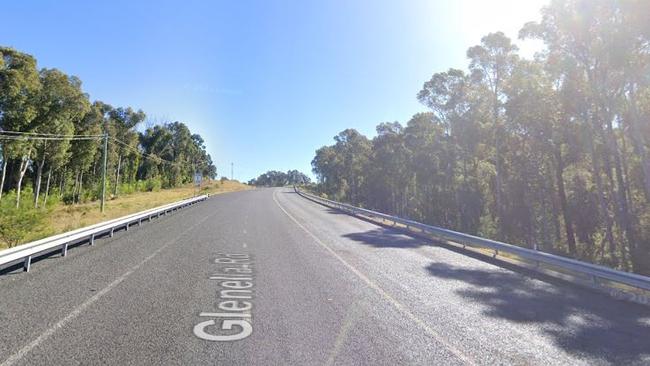 The police chase allegedly occurred on Glenella Rd, Batemans Bay on Sunday night.