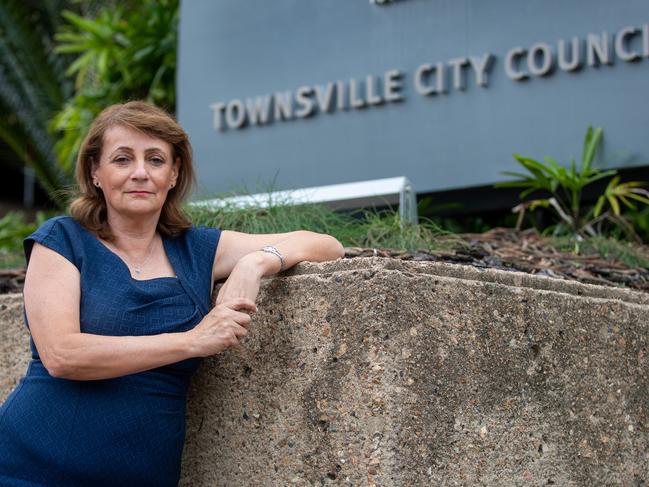 Long serving councillor and Townsville mayor Jenny Hill will face court over the death of a motorcyclist in January. Picture: Cameron Laird