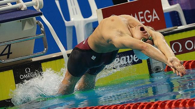 Mitch Larkin finds a new swim family with Simon Cusack | The Australian