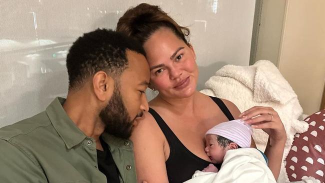 Chrissy Teigen and John Legend's new baby.