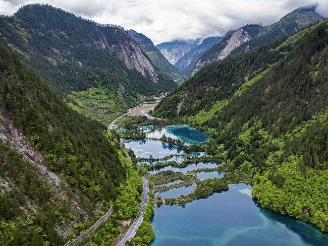400km north of Chengdu is the stunning Jiuzhaigou National Park, which became a UNESCO World Heritage Site in 1992 and a World Biosphere Reserve in 1997. Photo: istock
