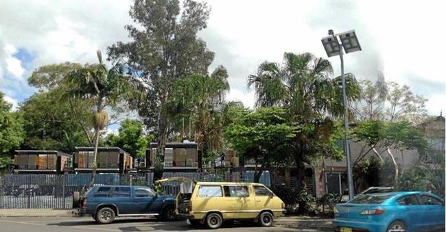 The controversial Nimbin development, "The Cubes", has been approved.ContributedTHE CUBES: Photomontage of the proposed development from the public car park to the south of the site.. Picture: Contributed