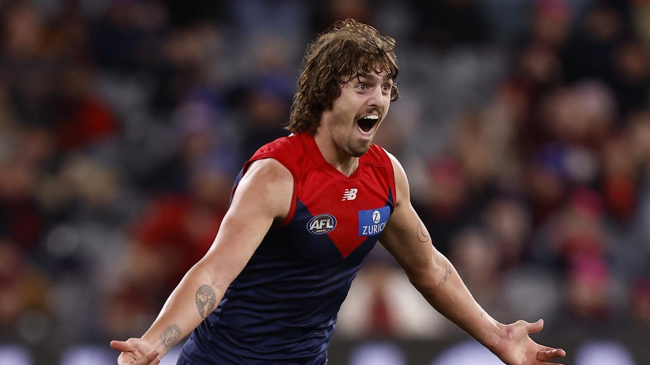 Gawn and Luke Jackson (pictured) will add to the Demons’ firepower. Picture: Darrian Traynor/Getty Images)