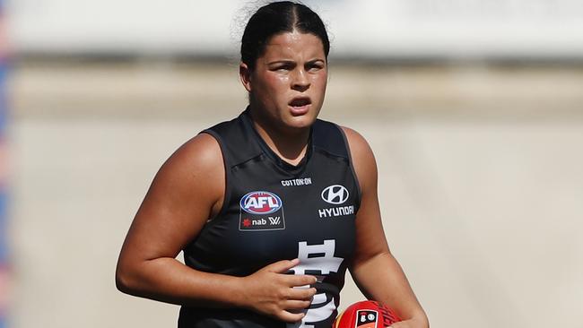 Madison Prespakis’ Appeal against a one-match ban for a tackle has failed. Picture: AFL Photos/Getty Images