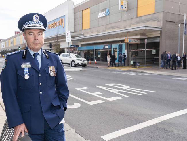 Detective Superintendent Jason Weinstein in Fairfield. Picture: Matthew Vasilescu/AAP