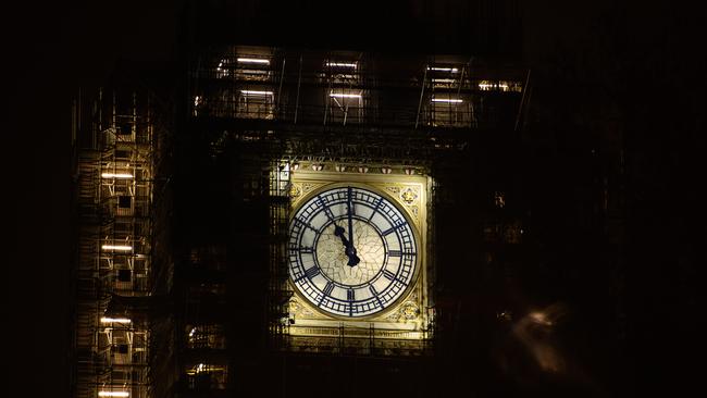 Big Ben, a $140m renovation, marks Britain’s official departure from the EU on Thursday (10am Friday AEDT)