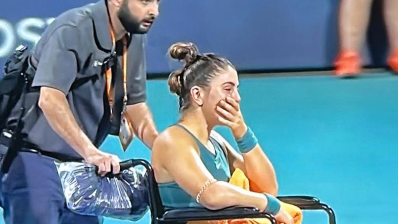 Bianca Andreescu suffered a nasty injury at the Miami Open.