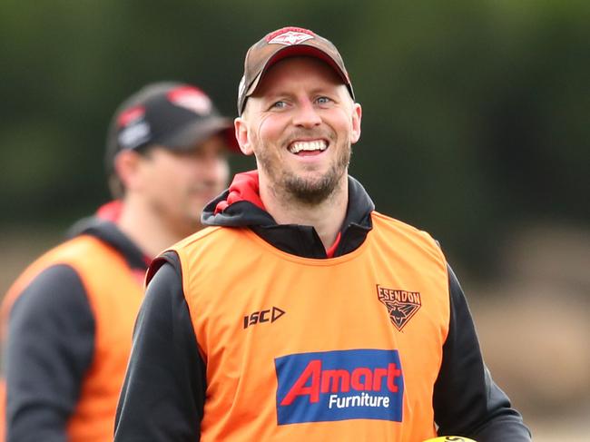 James Kelly during his time coaching at Essendon. Picture: Scott Barbour