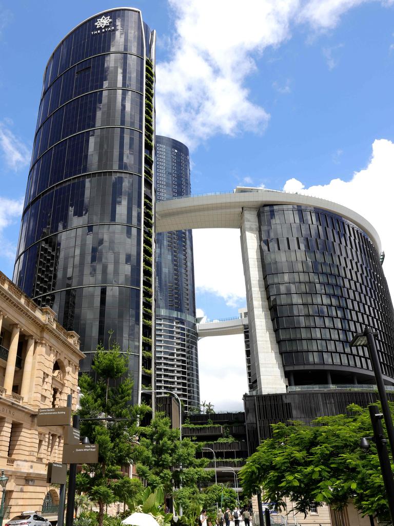 Queen’s Wharf in Brisbane. Picture: Steve Pohlner