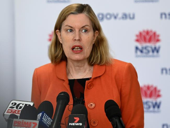 NSW chief health officer Dr Kerry Chant. Picture: NCA NewsWire/Bianca De Marchi