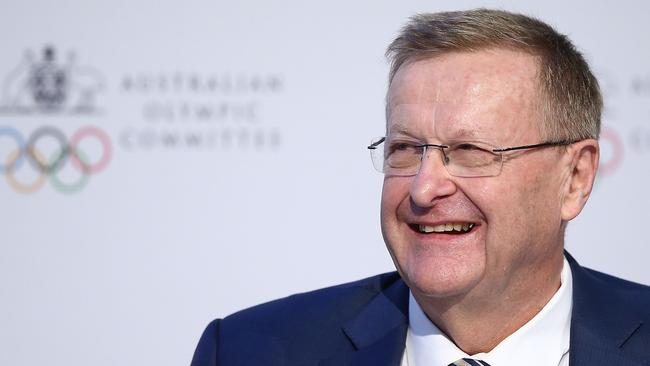 John Coates fought off Roche’s challenge to win another term as AOC president. Picture: Getty Images