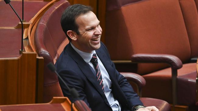 Senator Canavan in parliament. Picture: NewsWire / Martin Ollman