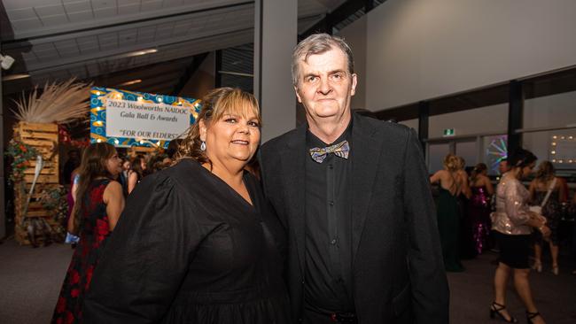 David Atkinson and Brenda Atkinson at the Darwin Convention Centre. Picture: Pema Tamang Pakhrin