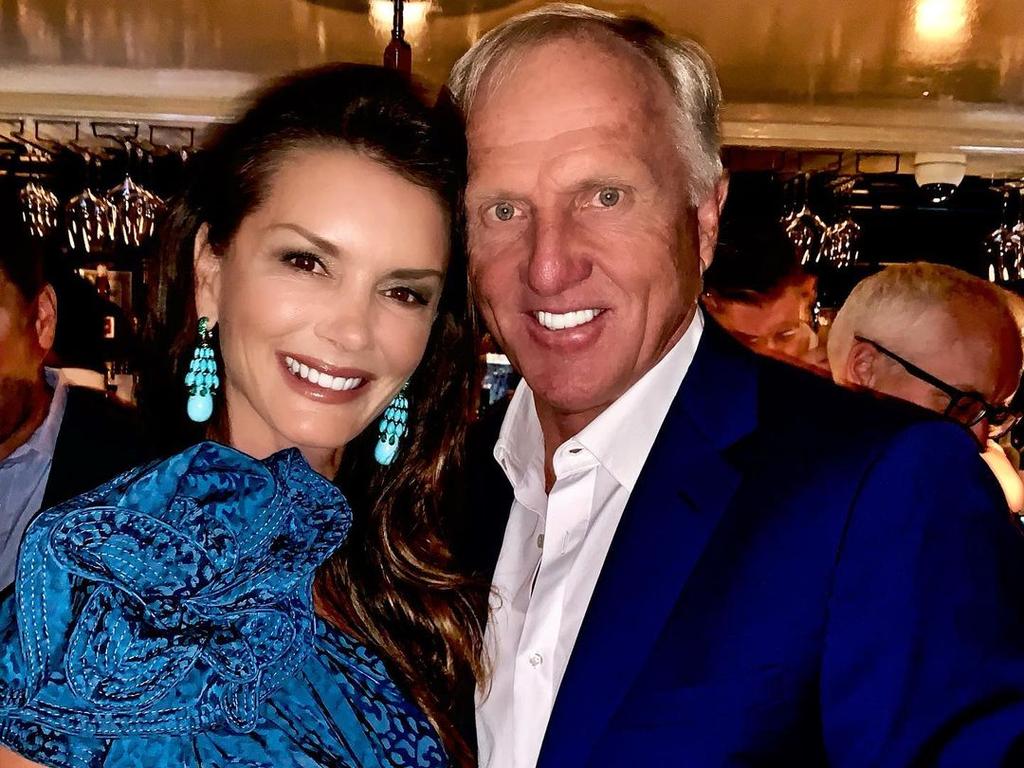 Greg Norman and his wife are looking for property in Australia.