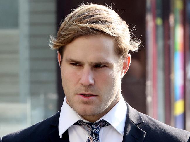 Jack de Belin denies raping a woman in late 2018. Picture: NCA NewsWire / Damian Shaw