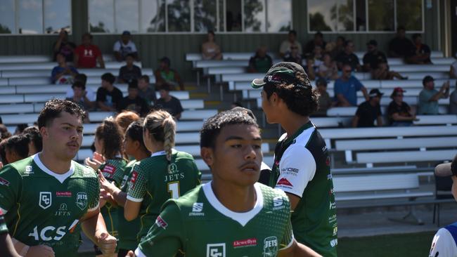 Cyril Connell Challenge game between the Ipswich Jets and Sunshine Coast Falcons. Saturday March 18, 2023. Picture, Nick Tucker.
