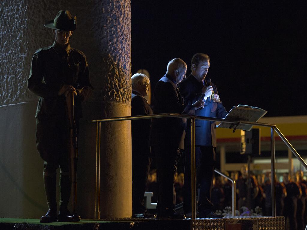 Ulverstone Dawn Service. PICTURE CHRIS KIDD