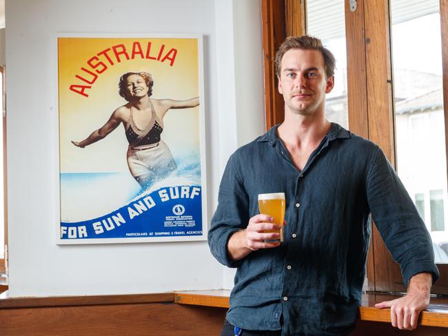 Dan Murphy, licensee of The Clovely Hotel which is open Australia Day but not hosting the usual Australia Day celebration this year. Picture: David Swift