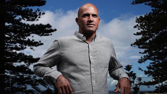 Kelly Slater at Manly on Wednesday. The surf legend remains as competitive as ever. Picture. Phil Hillyard