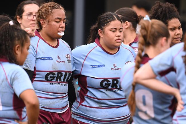 Premier women club rugby between Brothers and Norths Saturday May 25, 2024. Picture, John Gass
