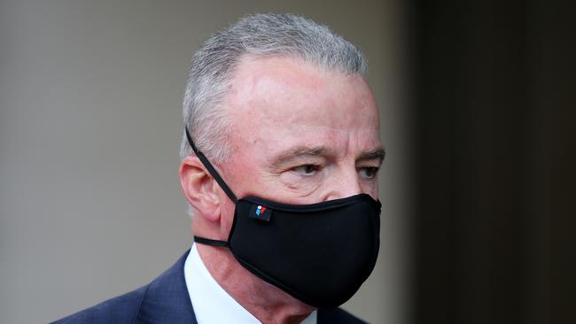 Brendan Nelson arrives at Federal Court on Monday to give evidence. Picture: Nikki Short