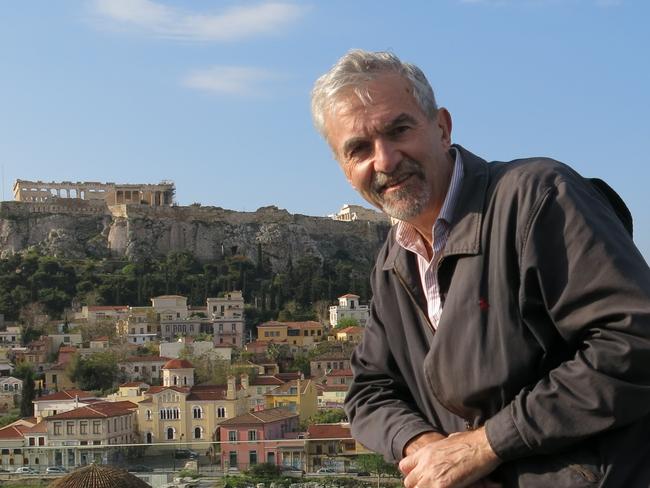 George Vardas in Athens. Picture: Supplied