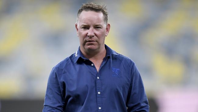 Knights coach Adam O’Brien is under pressure. Photo: NRL images.