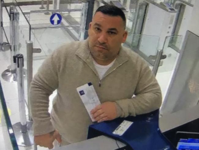 Michael Ibrahim pictured at Sydney Airport in 2017.