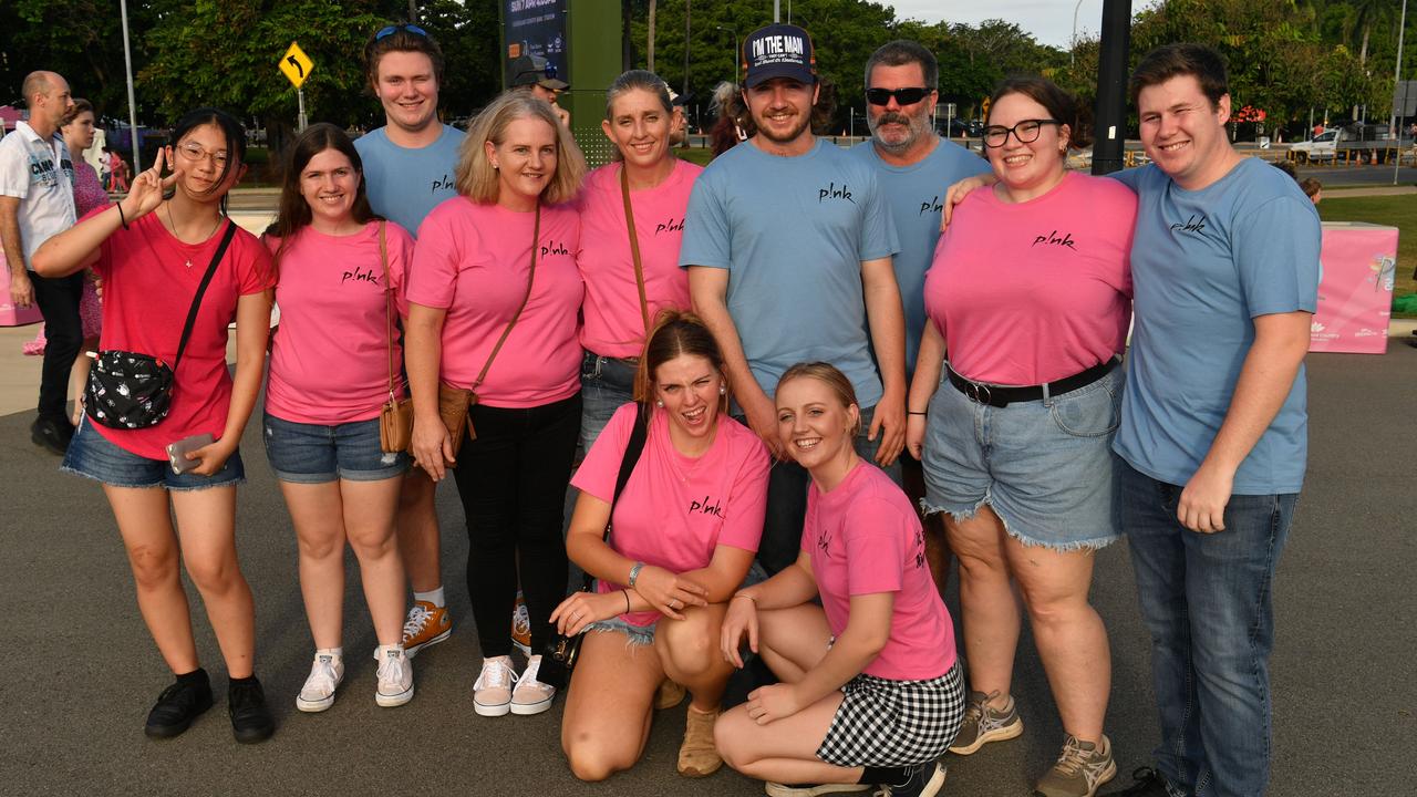 Socials at Pink convert at Townsville's Quensland Country Bank Stadium. Picture: Evan Morgan