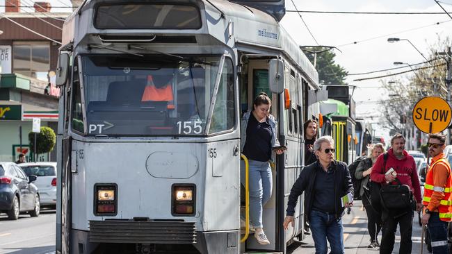 A planned strike across Melbourne’s tram network has been called off. Picture: Sarah Matray