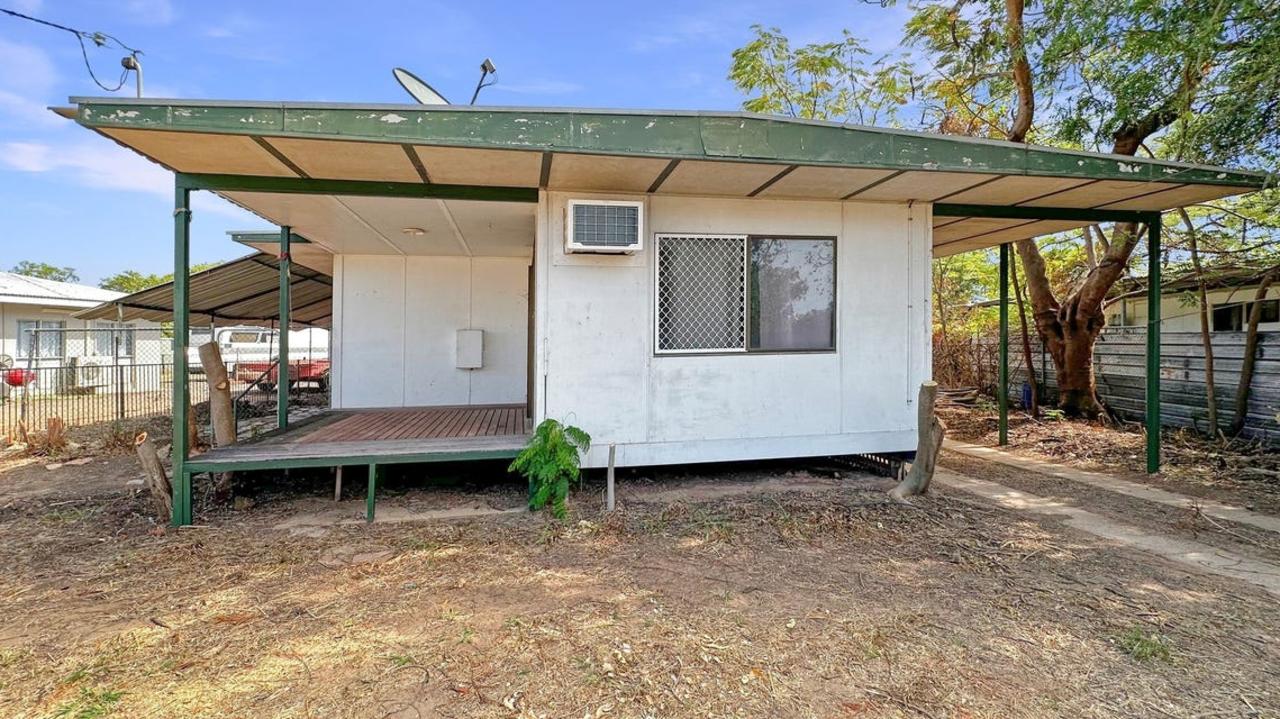 The home at 41 Millar Tce, Pine Creek, is for sale for offers over $120,000. Picture: realestate.com.au