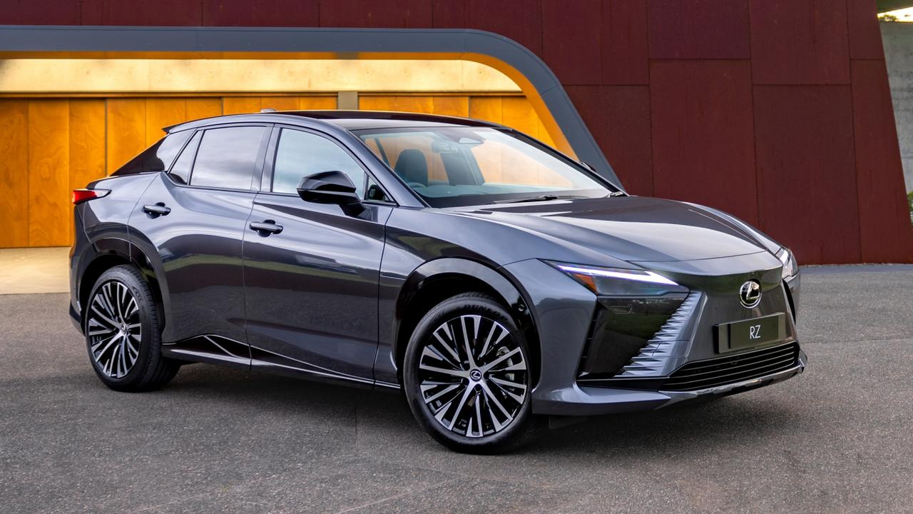 The Lexus RZ is the brand’s first full-blooded EV. Picture: Supplied.