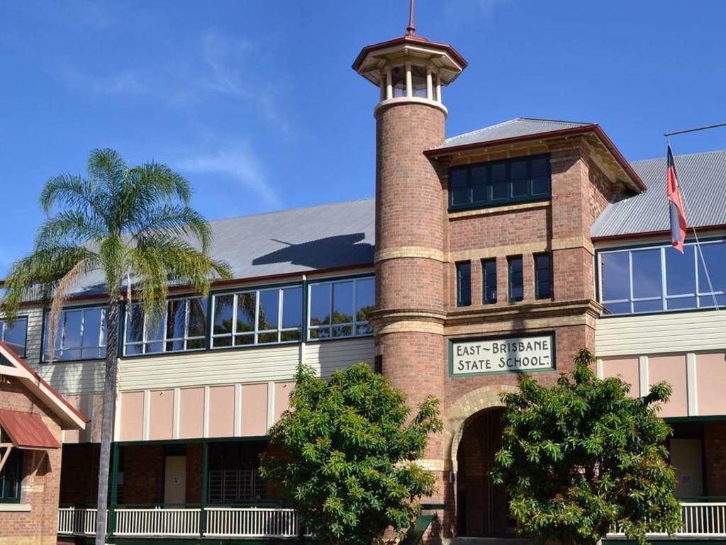 The parents of children who attend East Brisbane State School fear the 123-year-old school could lost as part of Brisbane 2032 Olympics developments.