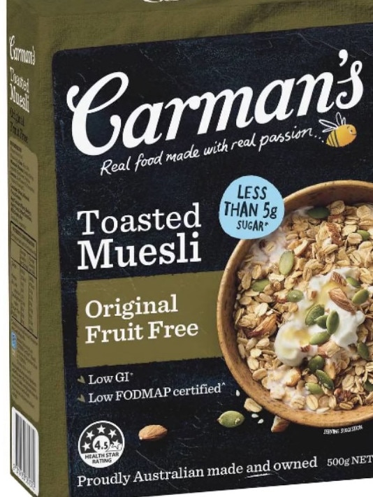 Carman’s Toasted Muesli.