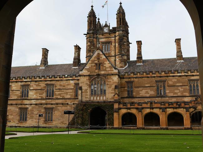 SYDNEY, AUSTRALIA - NewsWire Photos, JUNE, 14, 2021: General view of The University of Sydney (USYD) campus, in Sydney. Picture: NCA NewsWire/Bianca De Marchi