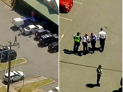 Shooting at tattoo parlour in Hampton Park. Pictures: Channel 7