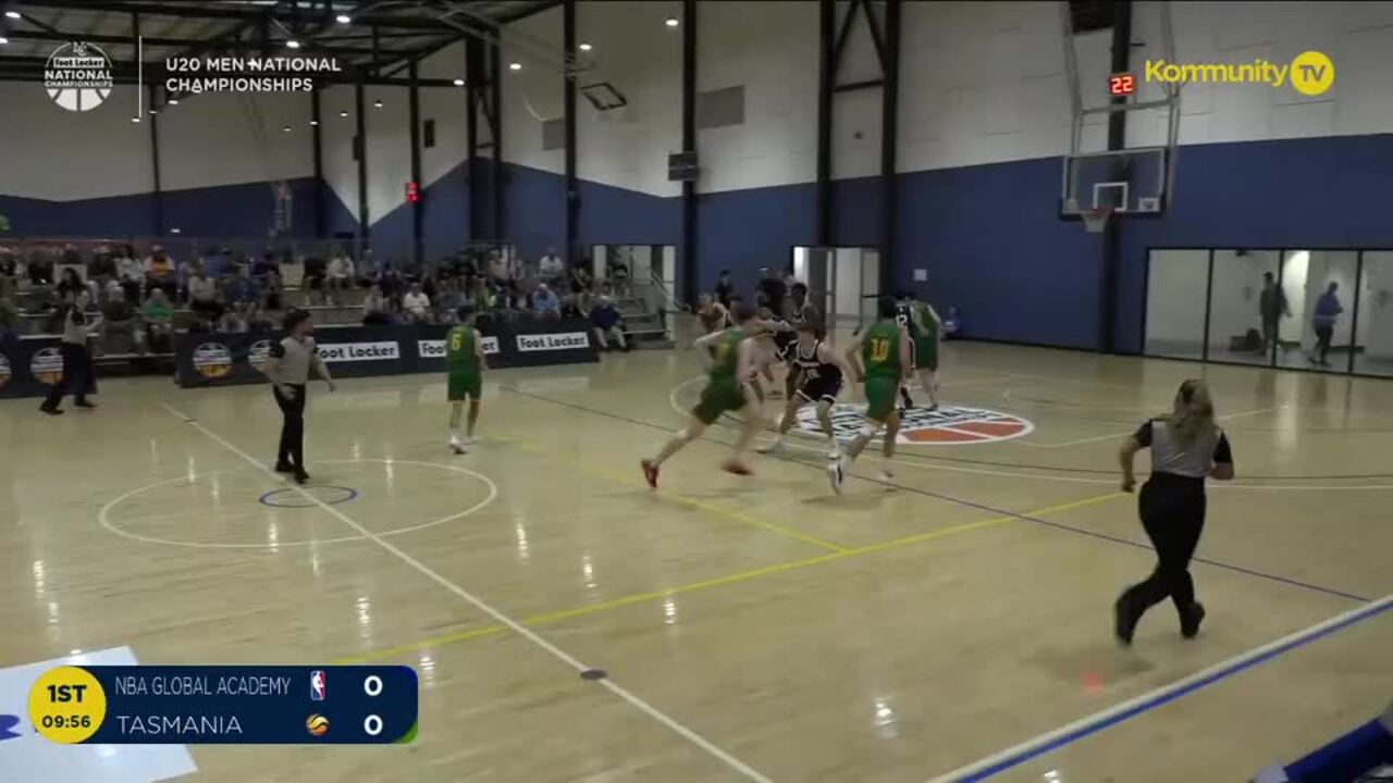 Replay: NBA Global Academy v Tasmania (U20 Men) - 2025 Basketball Australia U20's & Ivor Burge National Championships Day 2