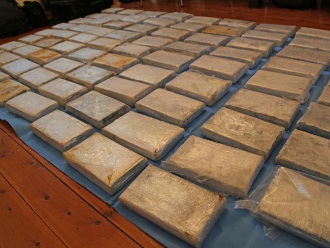 Operation Astatine seized 80kg of cocaine during the raids.