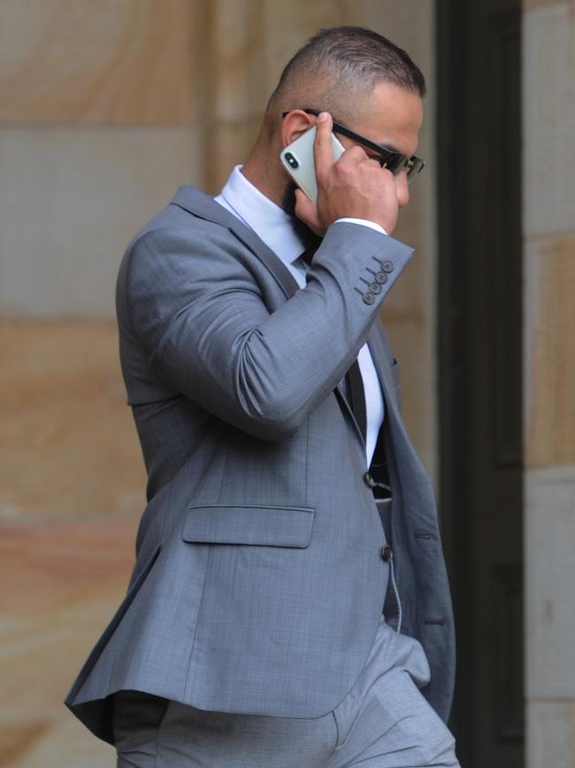 Moujtaba Joubouri, the man who allegedly bribed public servant Michael Charles Asker. Picture: Michael Marschall