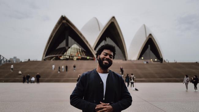 Khalid chose to launch the album in Australia with two shows at the Sydney Opera House. Picture: Supplied