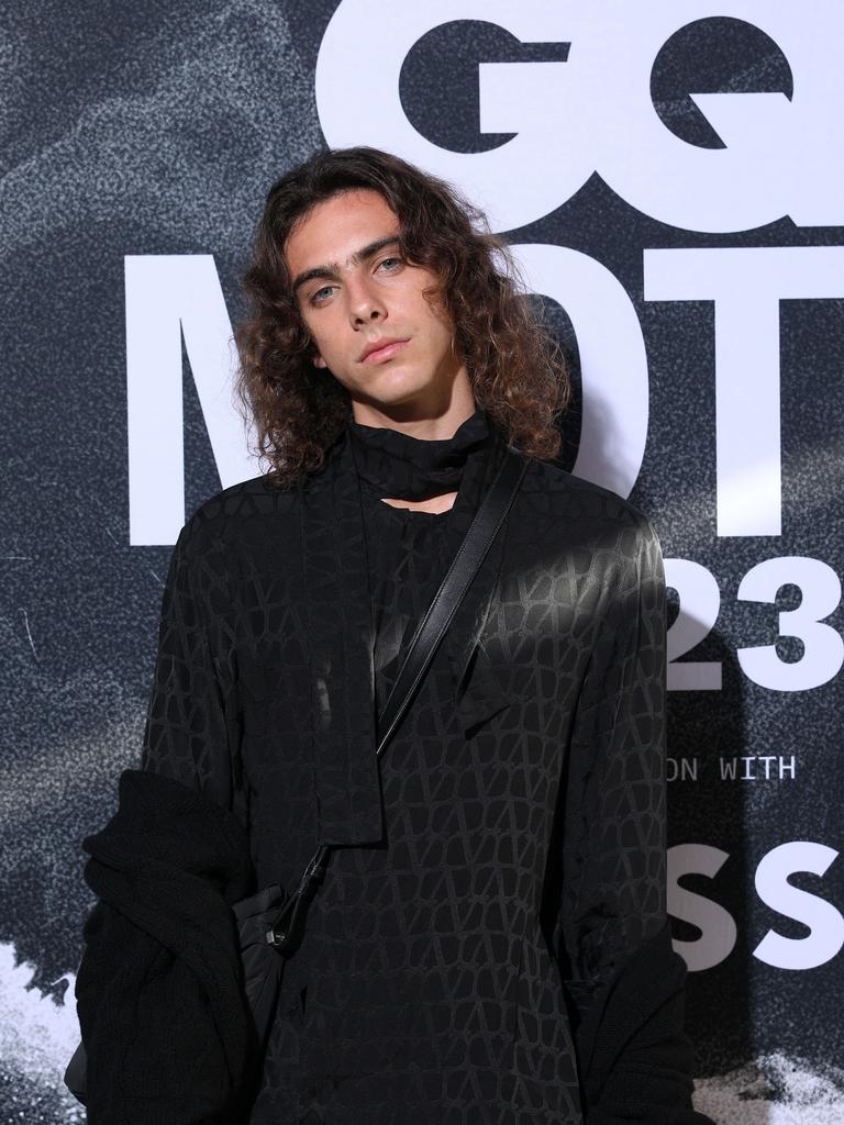 Musician of the Year Eddie Benjamin on the GQ Man of the Year awards red carpet at Bondi Pavilion. Picture by Max Mason-Hubers/The Daily Telegraph.